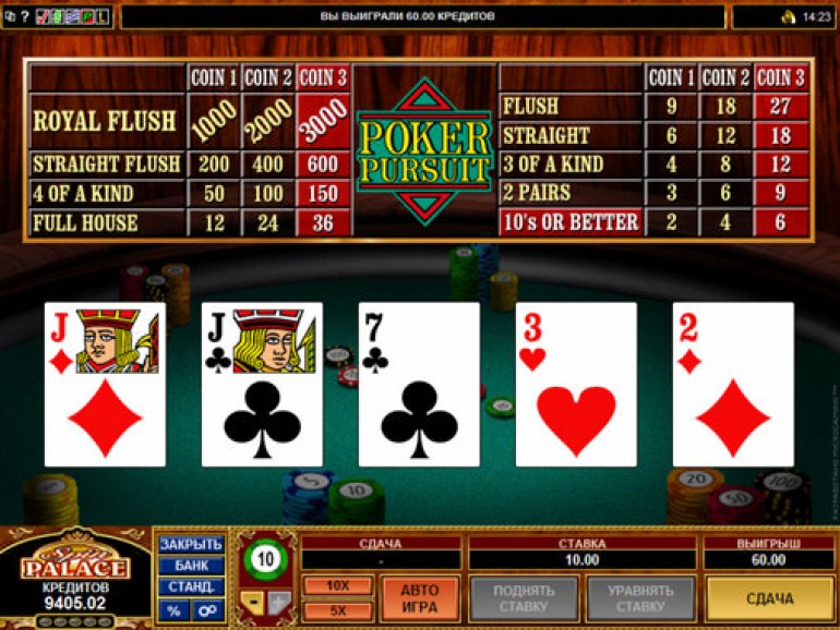 poker pursuit strategy